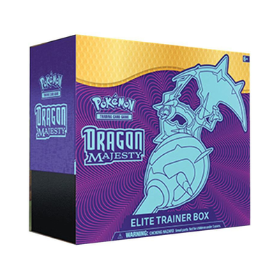 Pokemon TCG Dragon Majesty Elite Trainer Box Trading Card Game Collection Set