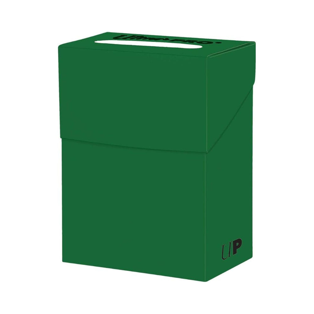 Ultra Pro Deck Box Green – 80+ Card Storage for Pokemon TCG and MTG