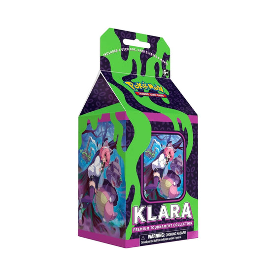 Pokemon TCG Klara Premium Tournament Collection Box Trading Card Game Accessories Set