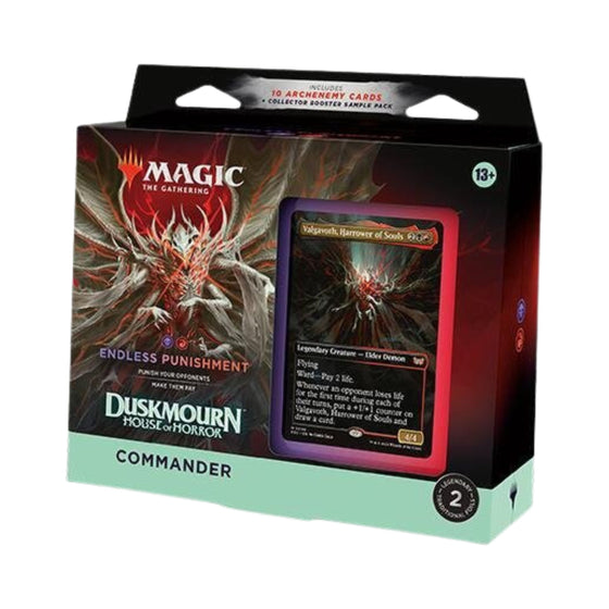 MTG Duskmourn House of Horror Commander Deck Endless Punishment Magic The Gathering