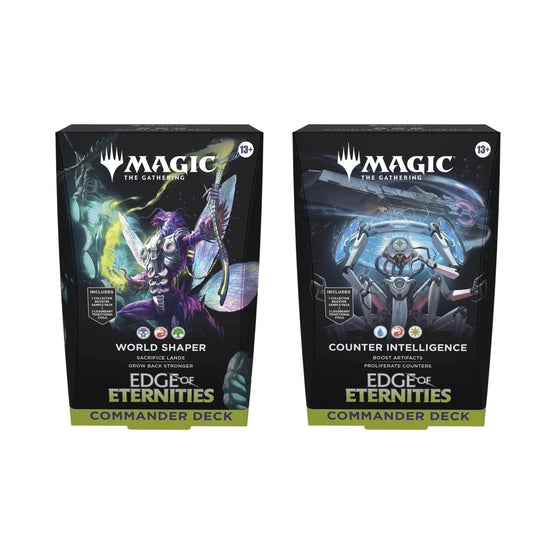 Magic: The Gathering TCG Edge of Eternities Commander Deck Set of 2
