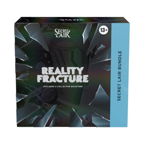 Magic: The Gathering Reality Fracture Secret Lair Bundle | 6 Play Boosters, 2 Collector Boosters, Exclusive Mythic Rare Cards, Foil Lands & Spindown Die (PREORDER - Release Date Oct. 2, 2026)