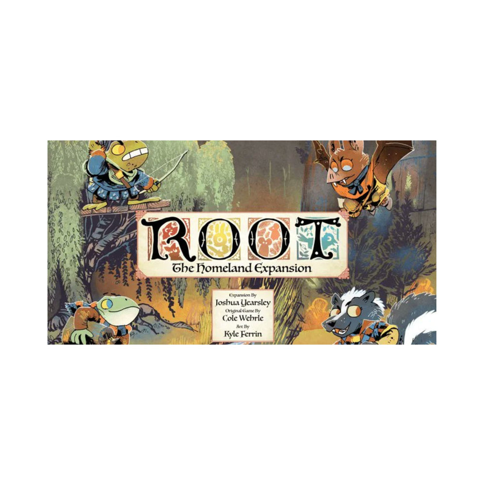 ROOT The Homeland Expansion Board Game Strategy Expansion for Woodland Tabletop Game
