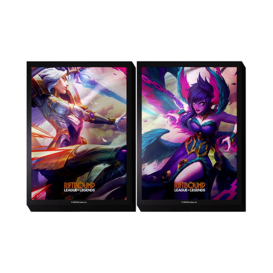 Riftbound League of Legends Kayle vs. Morgana Card Sleeves Official TCG Deck Protection