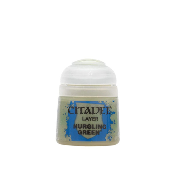 Warhammer Citadel Base Nurgling Green Paint Bottle 12ml