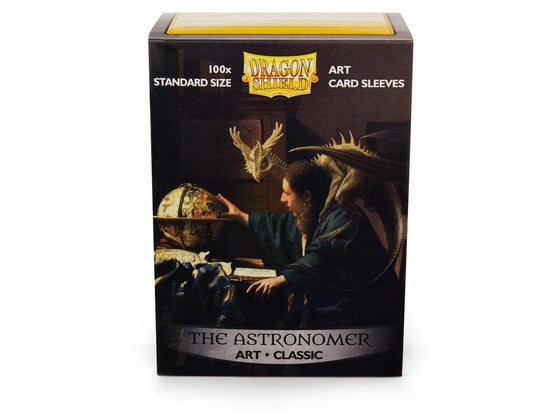 Dragon Shield Art Classic Card Sleeves Glossy The Astronomer 100ct Standard Size Trading Card Protector Sleeves for TCG, Collectible Trading Cards, Card Deck, Magic, Pokémon & Sports Cards