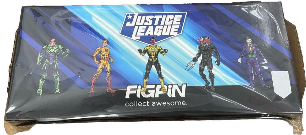 FiGPiN DC Justice League 5 Villains Deluxe Box Set SDCC 2024 LE500