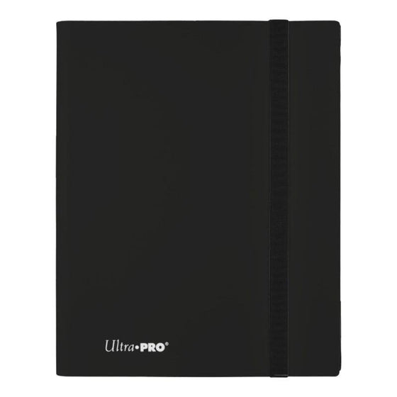 Ultra PRO Binder 9 Pocket Jet Black Card Binder Album Holds 360 Plus Cards Storage